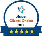 Avvo | Clients' Choice | 2017 | 5 Stars
